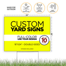 Load image into Gallery viewer, Custom Yard Signs
