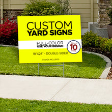 Load image into Gallery viewer, Custom Yard Signs
