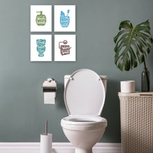 Load image into Gallery viewer, Bathroom Wall Decor Prints - Design
